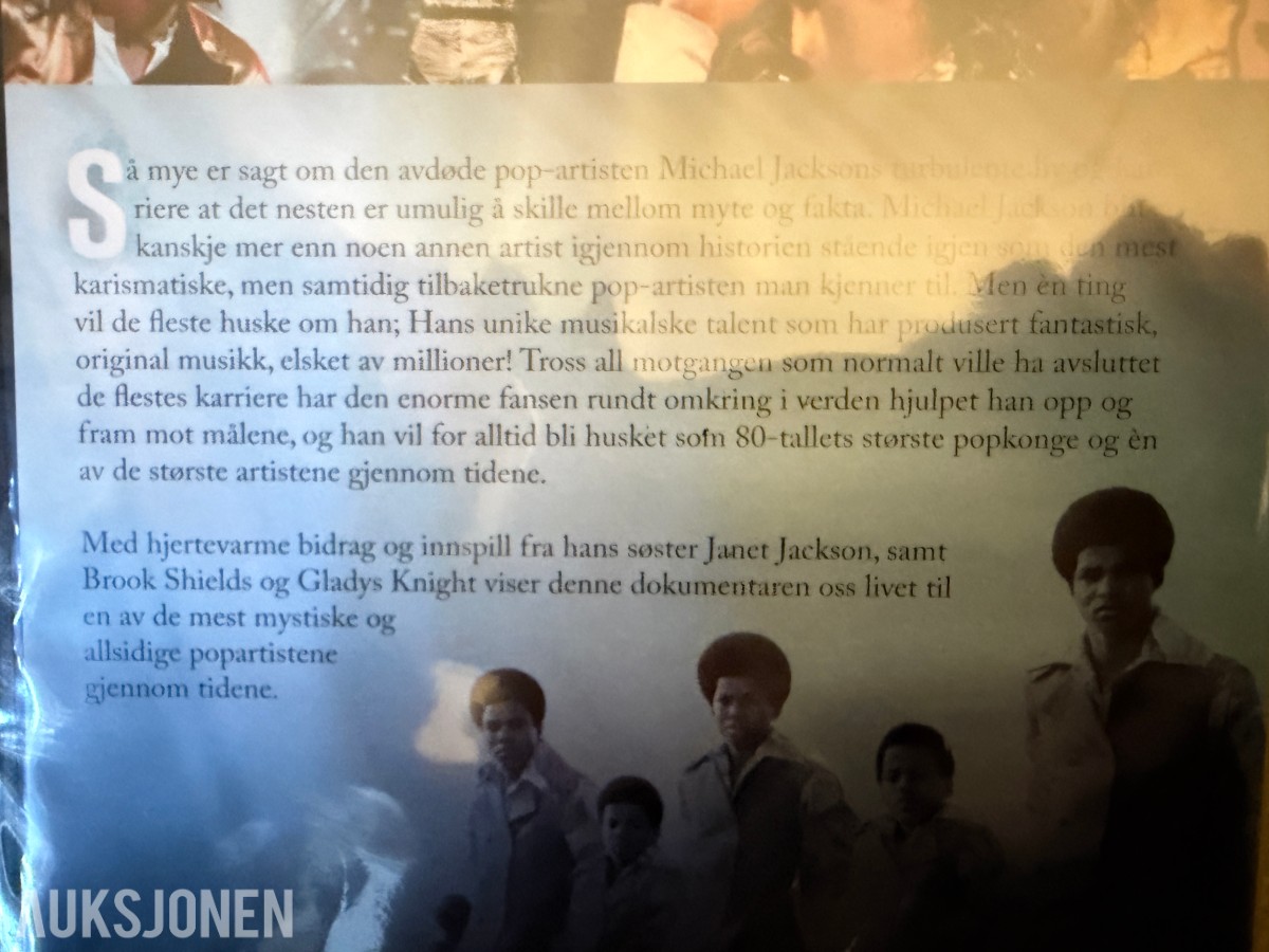 100 STK DVD – THE MICHAEL JACKSON STORY - UNMASKED