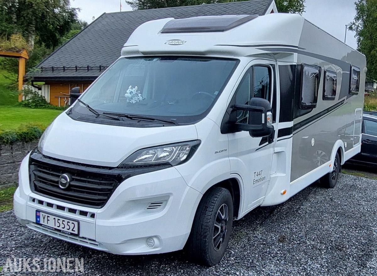 2019 Fiat Carado Campingbil, Automat, Cruisekontroll, Ryggekamera