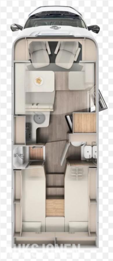 2019 Fiat Carado Campingbil, Automat, Cruisekontroll, Ryggekamera