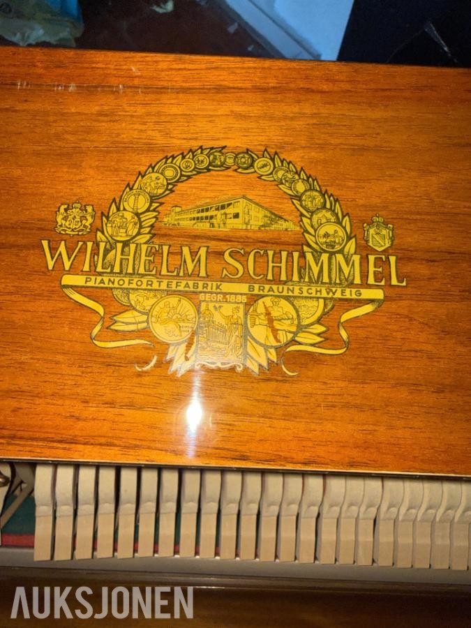 Piano, Wilhelm Schimmel Pianofortefabrik Braunschweig 