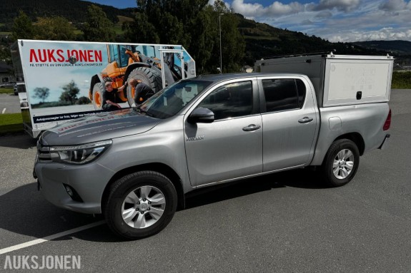 2017 Toyota HiLux, 2,4 150hk 4WD AUT 4D HENGERFESTE PÅBYGG MED INNREDNING
