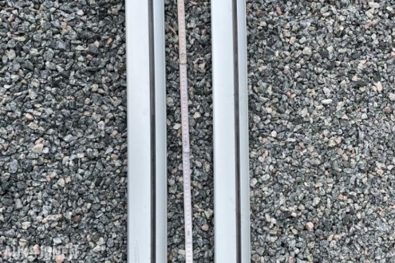 Whispbar lastestativ for rails (lavtbyggende) 