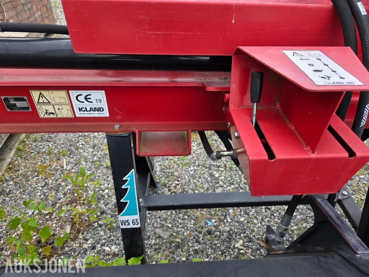 2019 Igland WS 65 Vedkløyver - MVA fri