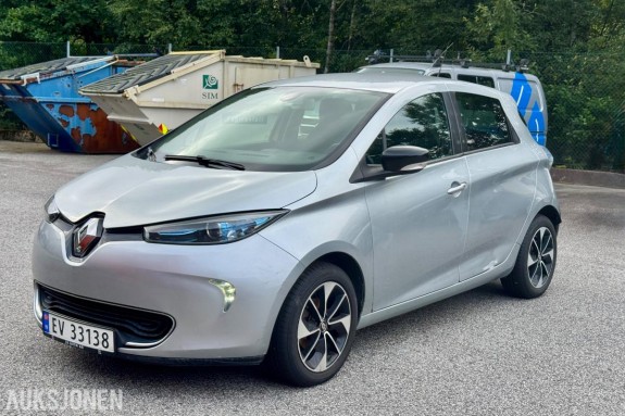 2018 Renault Zoe 80KW Automat - Ryggekamera - Navigasjon - Km: 126732