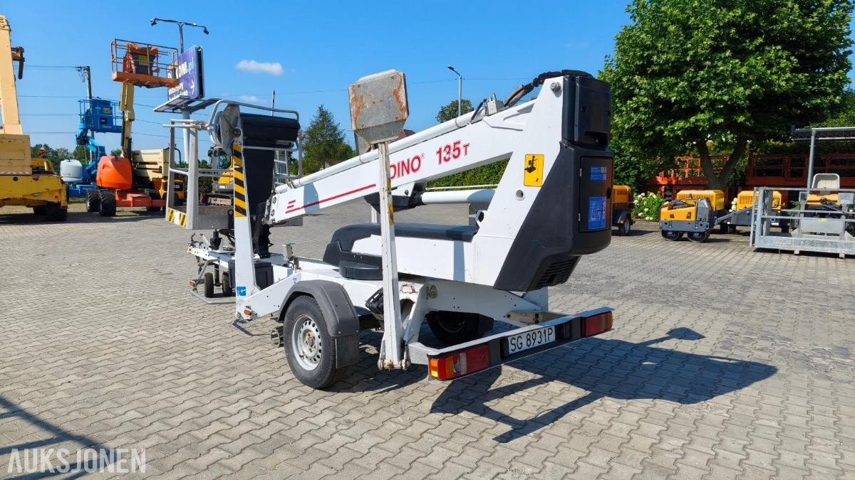 2014 Dino tilhengerlift 135T, 3900 timer
