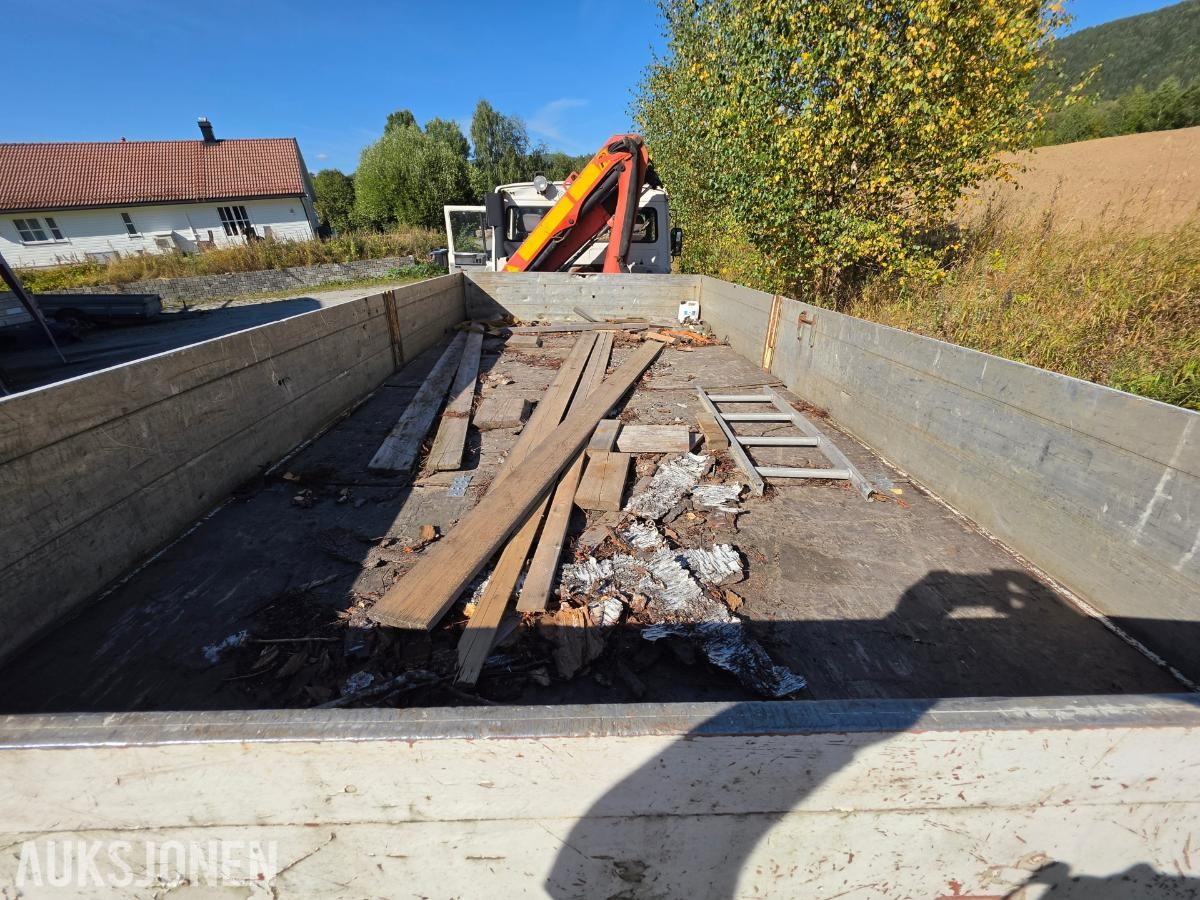 1991 Volvo FL 611 Kranbil Med Palfinger kran