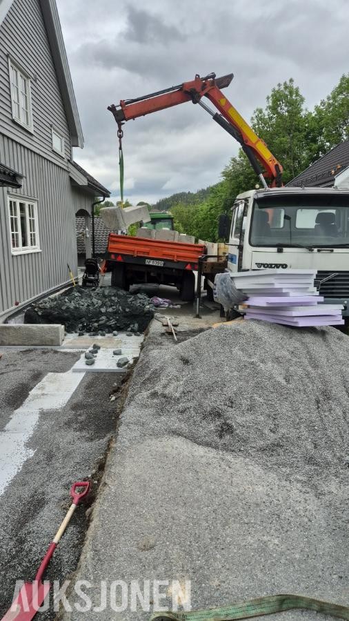 1991 Volvo FL 611 Kranbil Med Palfinger kran