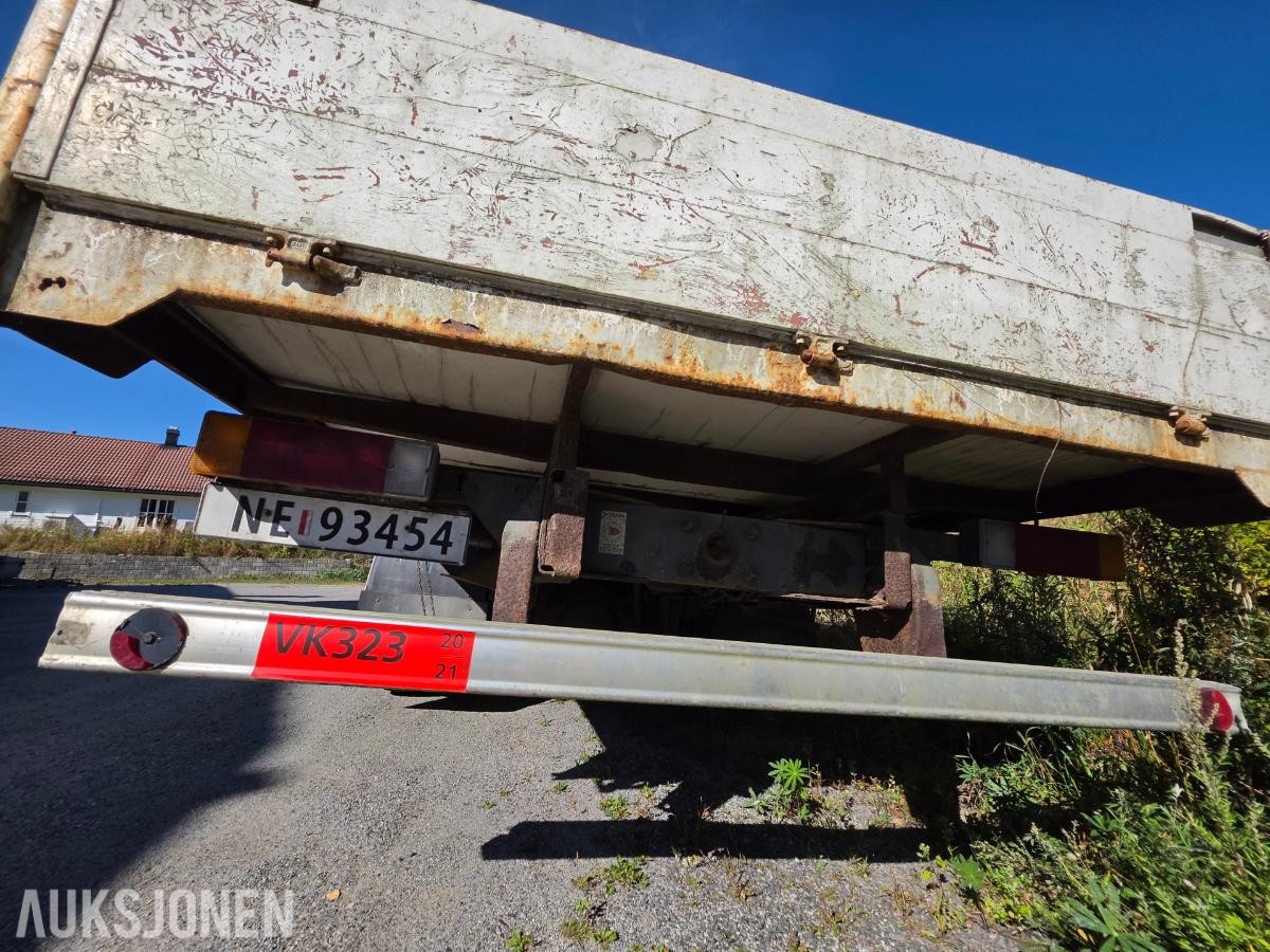 1991 Volvo FL 611 Kranbil Med Palfinger kran
