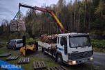1991 Volvo FL 611 Kranbil Med Palfinger kran