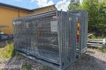 Anleggsgjerder 3,5 x 2 m. med føtter på pall