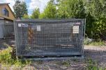 Anleggsgjerder 3,5 x 2 m. med føtter på pall