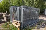 Anleggsgjerder 3,5 x 2 m. med føtter på pall