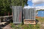 Anleggsgjerder 3,5 x 2 m. med føtter på pall