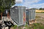Anleggsgjerder 3,5 x 2 m. med føtter på pall
