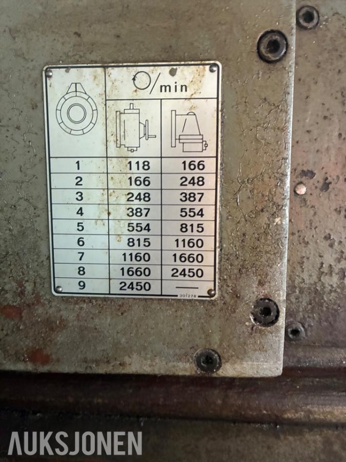 1955 KÖPINGS UF10 METALL FRES