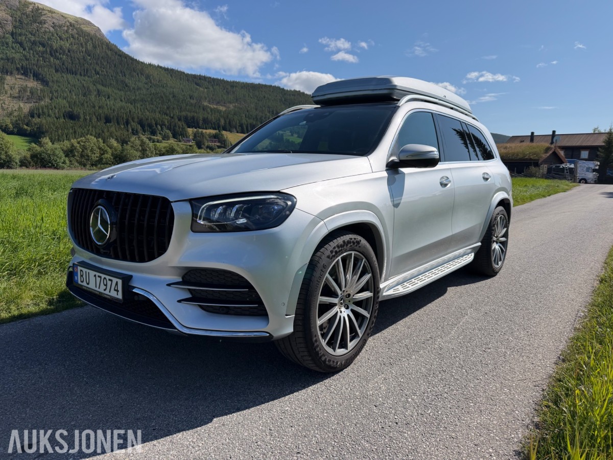 Mercedes-Benz GLS, 7 seter, AMG, Softclose, Skiboks, Finans ordnes