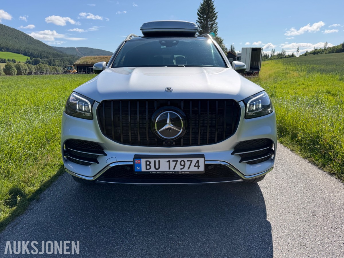 Mercedes-Benz GLS, 7 seter, AMG, Softclose, Skiboks, Finans ordnes
