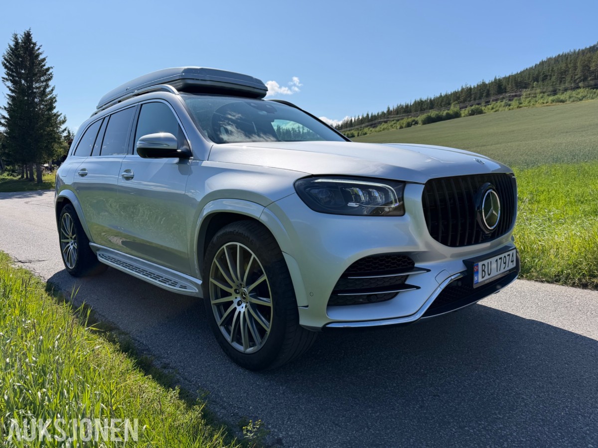 Mercedes-Benz GLS, 7 seter, AMG, Softclose, Skiboks, Finans ordnes