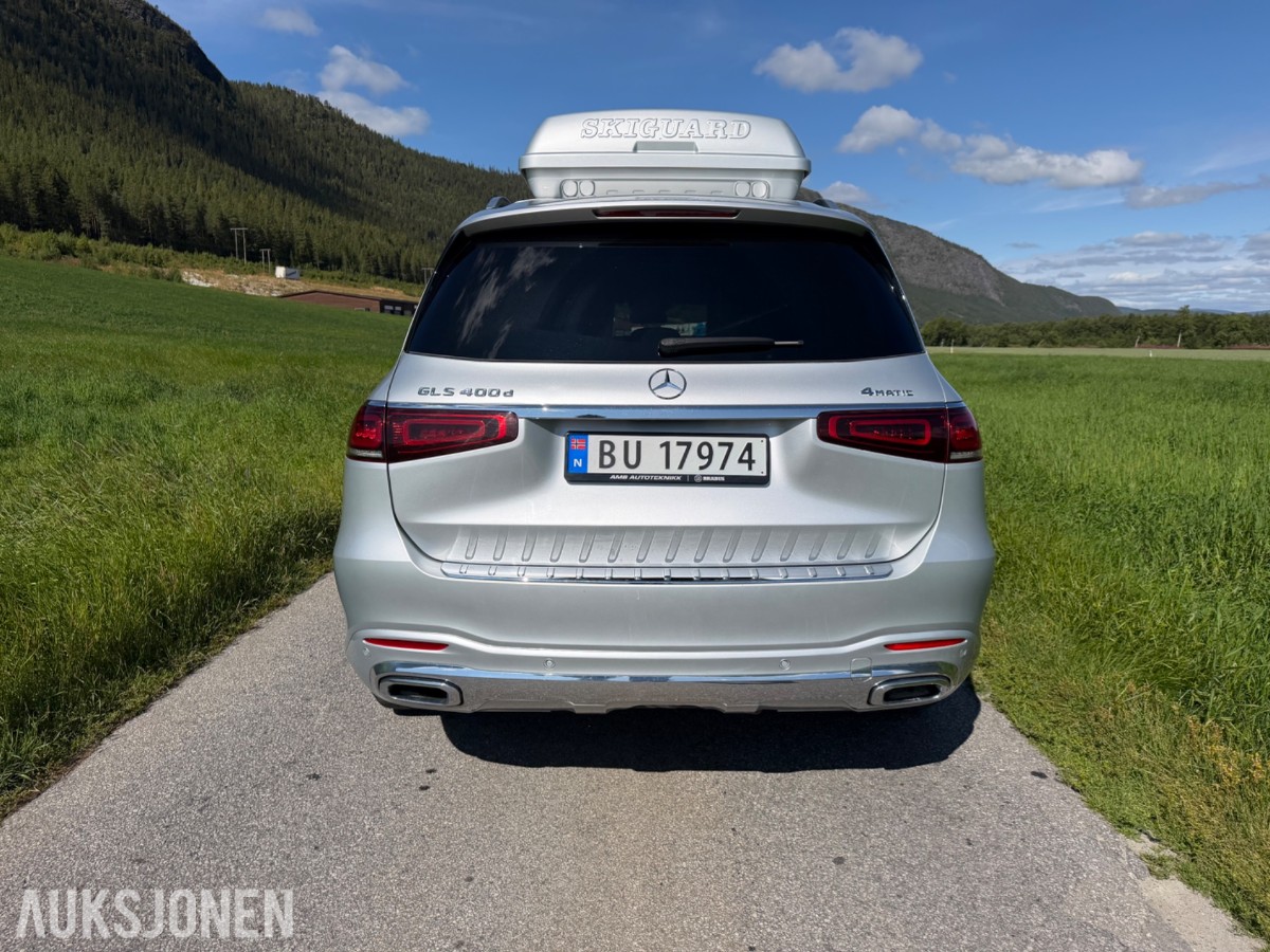 Mercedes-Benz GLS, 7 seter, AMG, Softclose, Skiboks, Finans ordnes