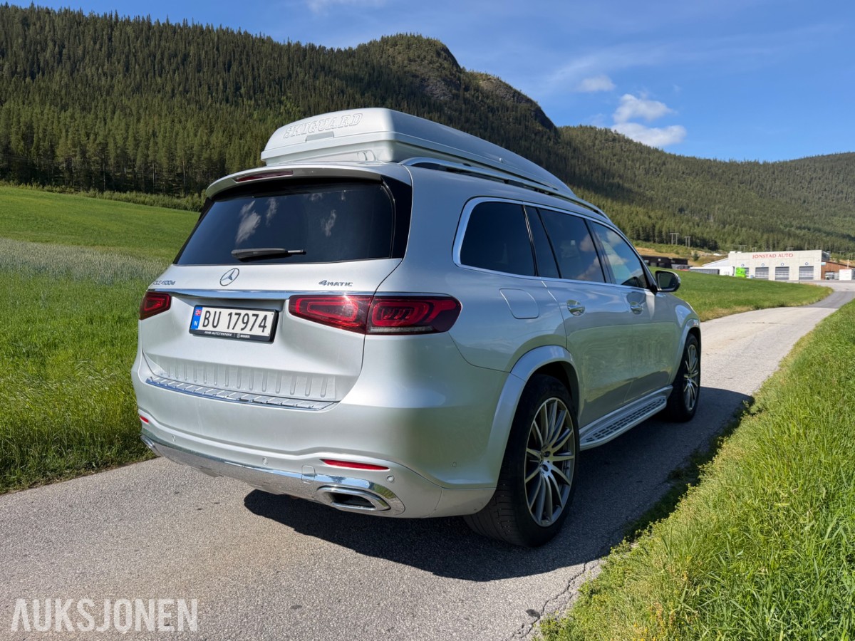 Mercedes-Benz GLS, 7 seter, AMG, Softclose, Skiboks, Finans ordnes