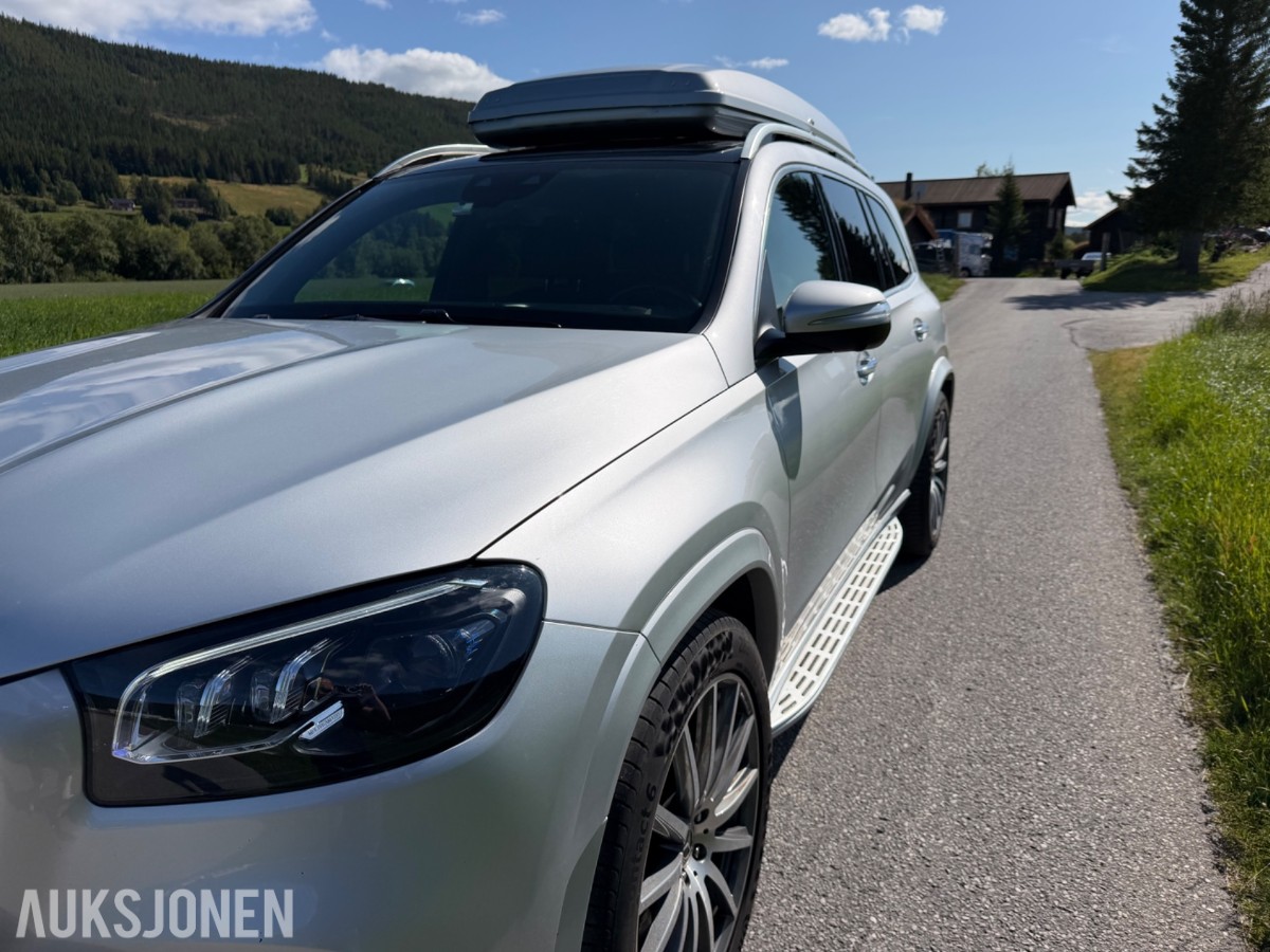 Mercedes-Benz GLS, 7 seter, AMG, Softclose, Skiboks, Finans ordnes