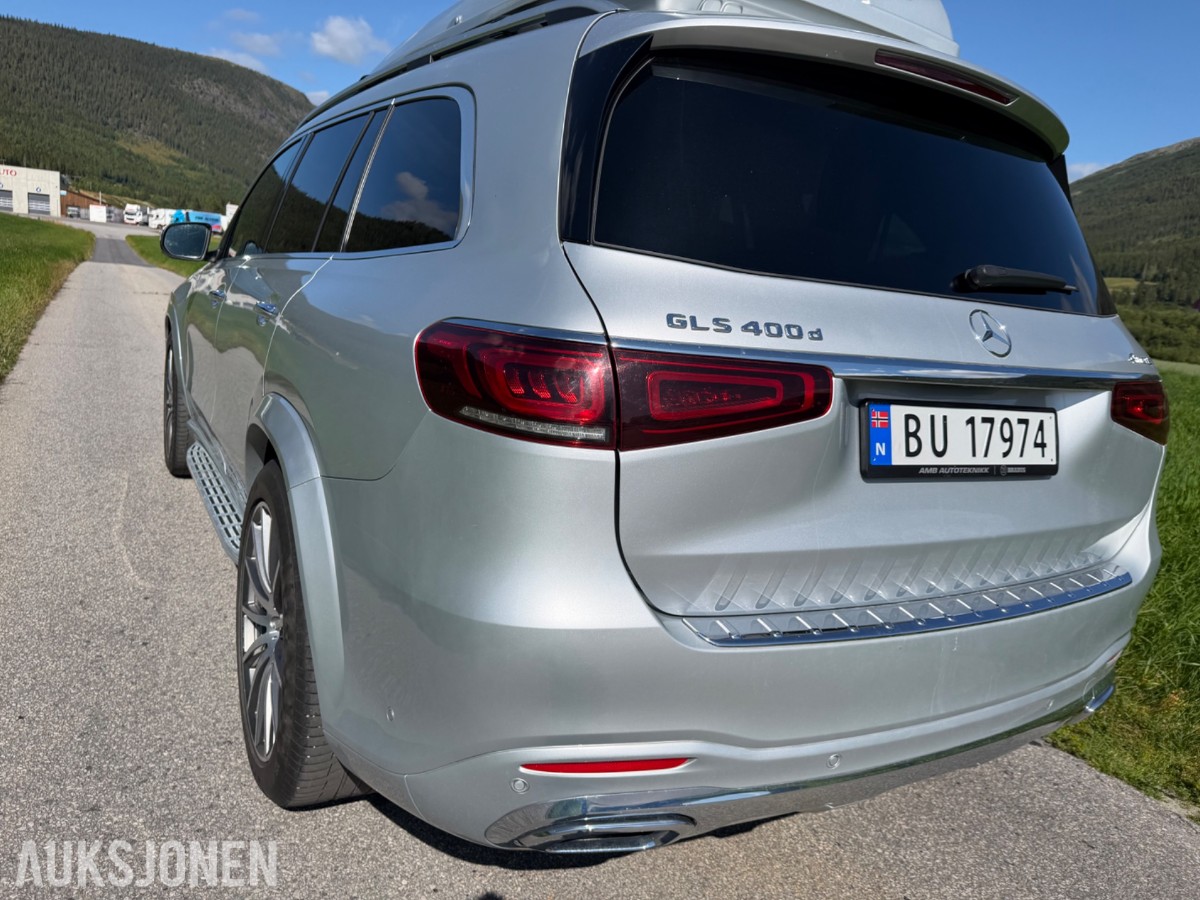 Mercedes-Benz GLS, 7 seter, AMG, Softclose, Skiboks, Finans ordnes