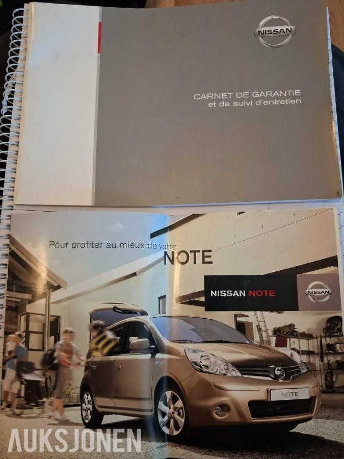 2010 Nissan Note 1.5D 86 hk Manuell 248 884 km