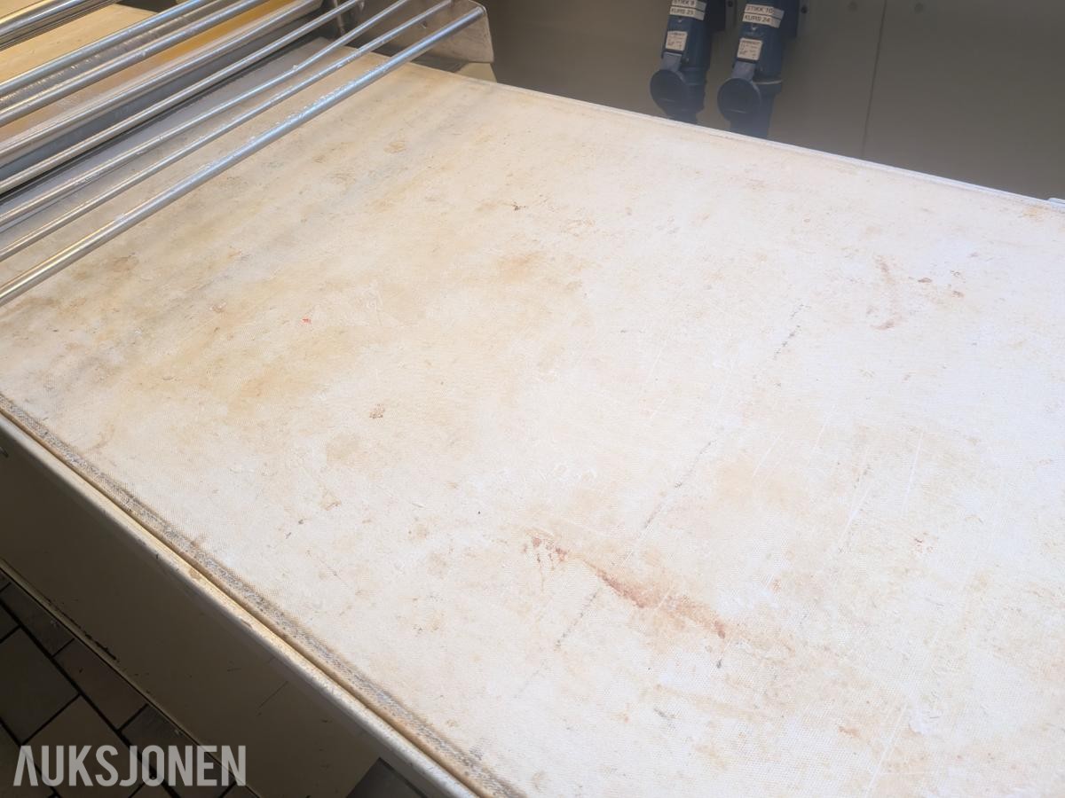 Kraftig industriell kjevlemaskin – Meget gode duker! 