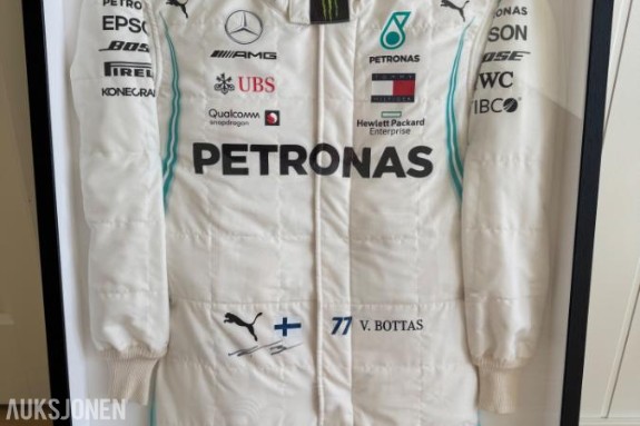 2019 Valtteri Bottas 2019 Signed Replica Race Suit 