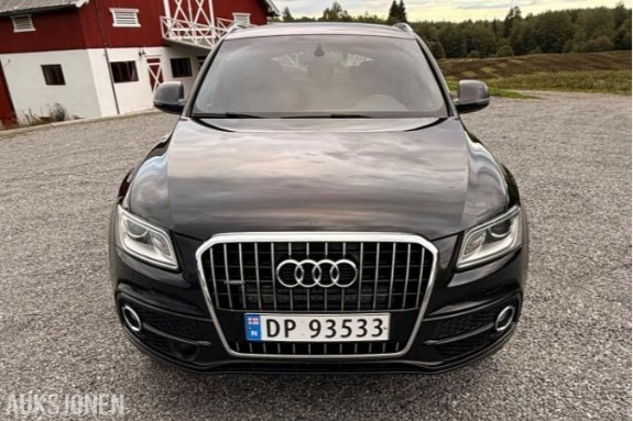2016 Audi Q5 35 TDI 163hk quattro Automat, 2x S-line, Adaptiv cruisekontroll, Ryggekamera