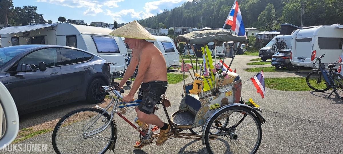 Thailandsk sykkeltaxi Trehjuling