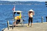 Thailandsk sykkeltaxi Trehjuling