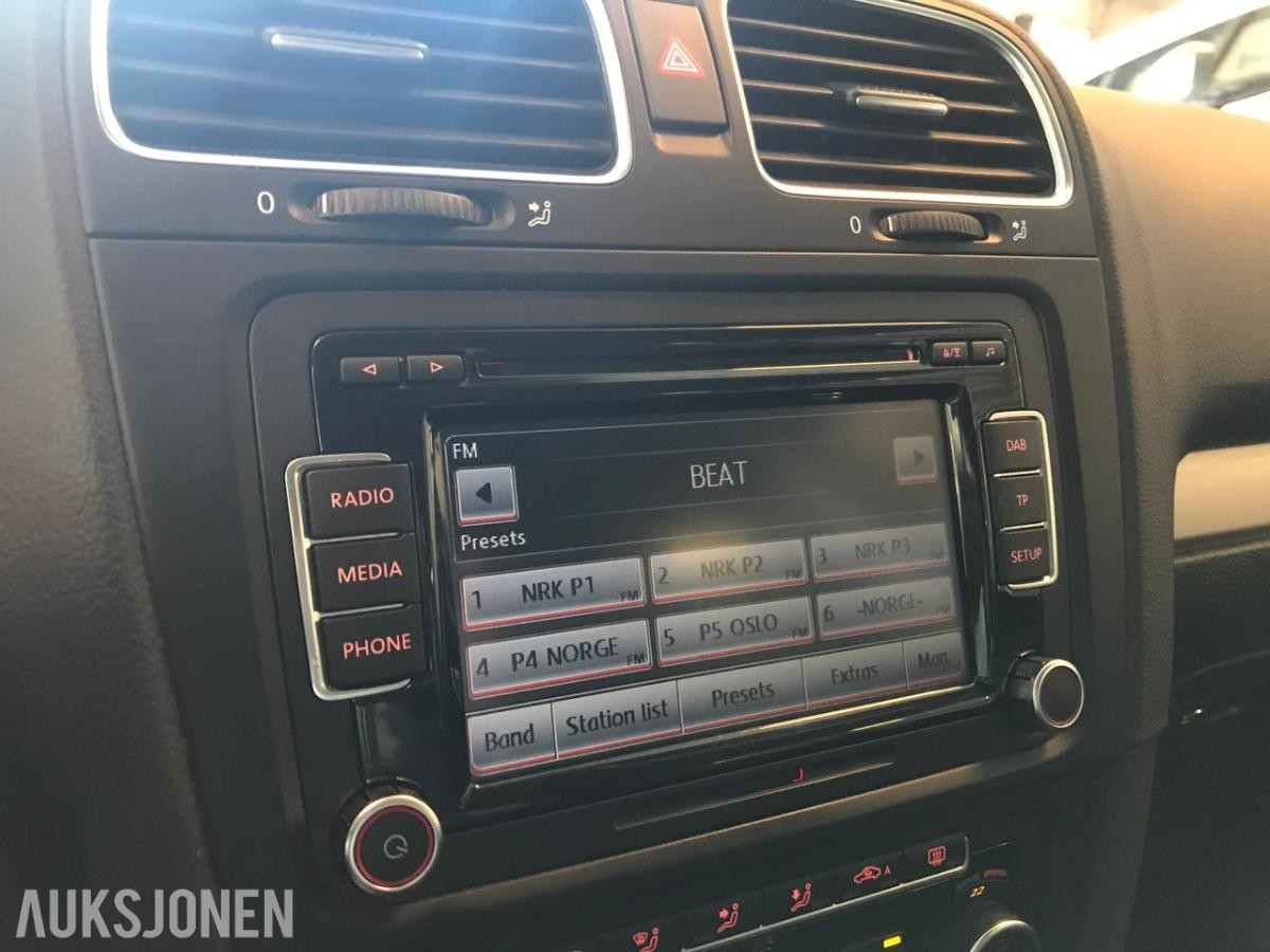2013 Volkswagen Golf 1.6 Diesel 4MOTION, Cruisekontroll, Hengerfeste, Skinninteriør 