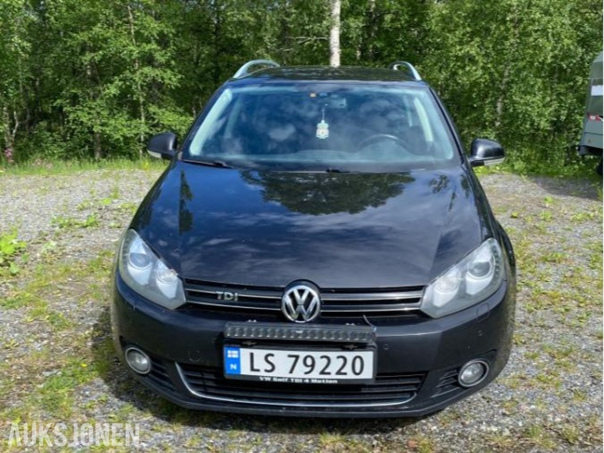 2013 Volkswagen Golf 1.6 Diesel 4MOTION, Cruisekontroll, Hengerfeste, Skinninteriør 