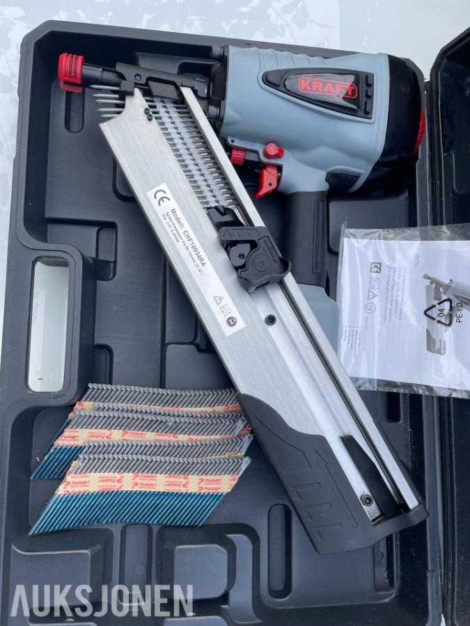 Kraft CHF10034RA Spikerpistol 50-100 mm stål søm