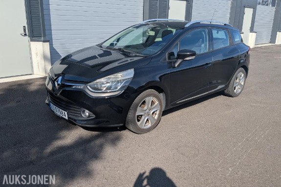 2014 Renault Clio, TCe 90hk s+v dekk ny service eu ok 01.2028 138000km