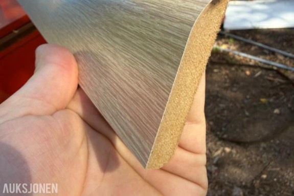Auksjon – 10 esker MDF gulvlister totalt 288 meter! 60 mm (Hamilton) – Helt nye!