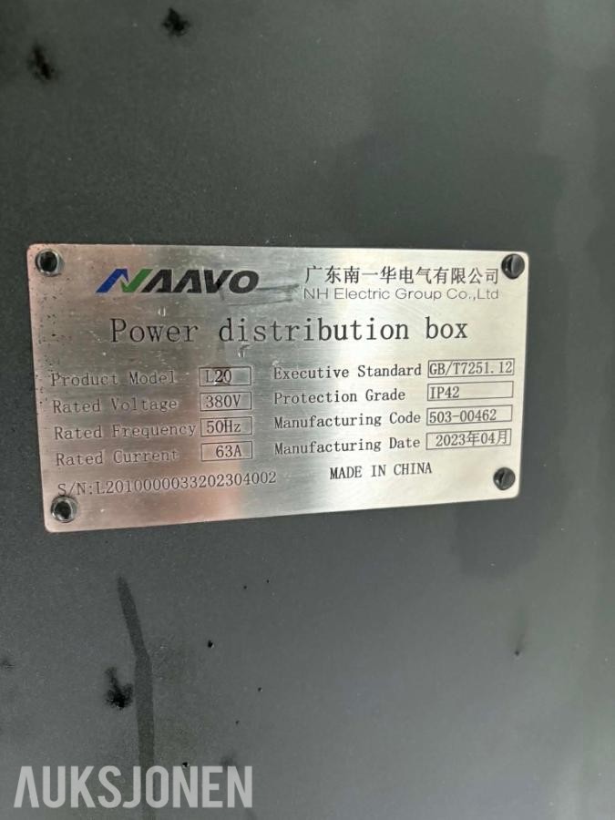 Minerbase L20 - komplett immersion cooling mining container - 2023
