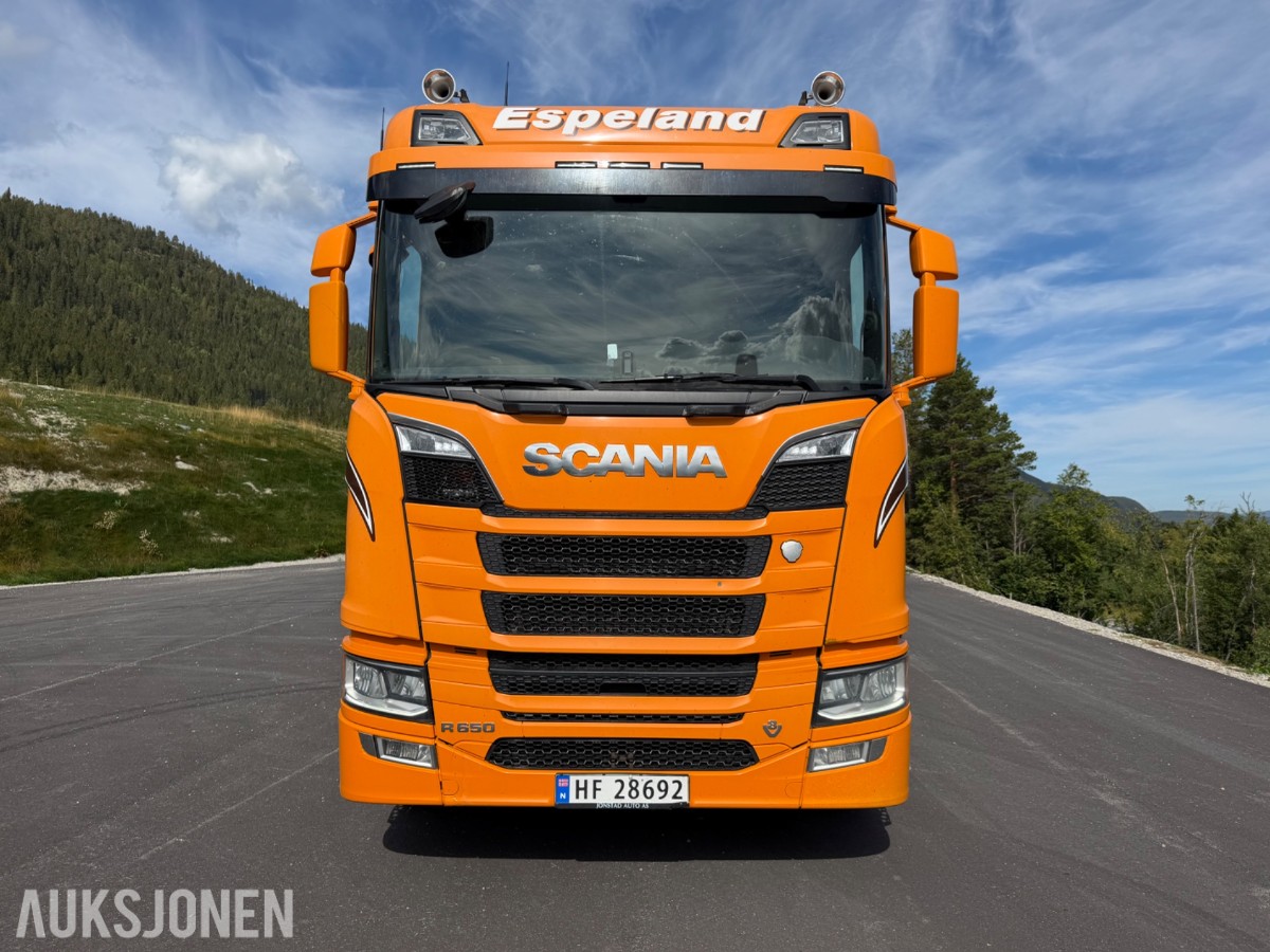 2020 Scania R 650 Tankbil med 2009 Jilko P3T28 Tankslepvogn