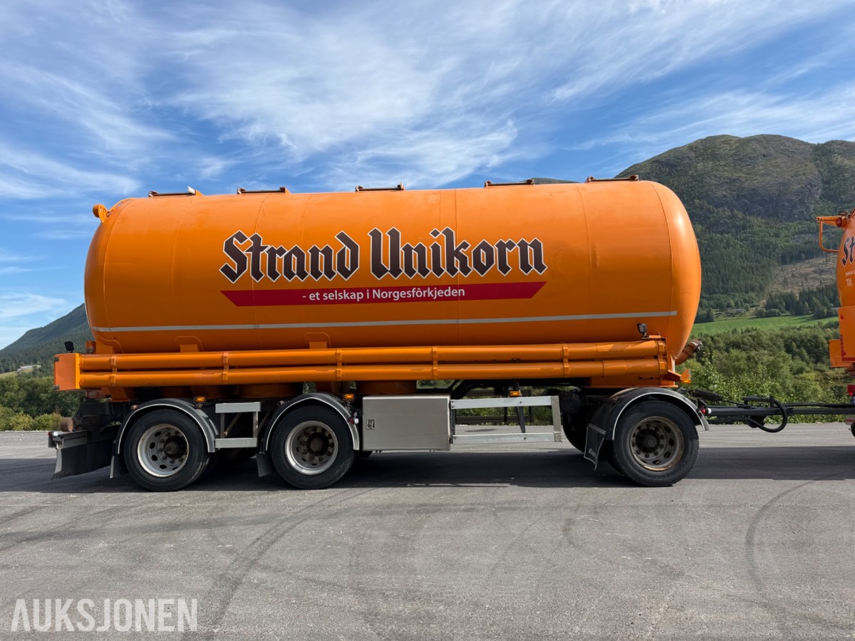 2020 Scania R 650 Tankbil med 2009 Jilko P3T28 Tankslepvogn