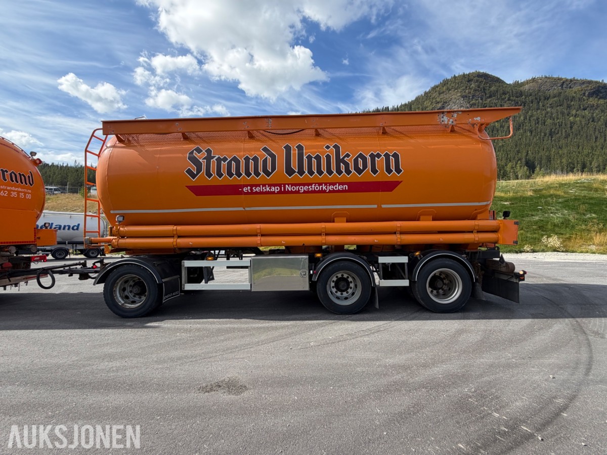 2020 Scania R 650 Tankbil med 2009 Jilko P3T28 Tankslepvogn