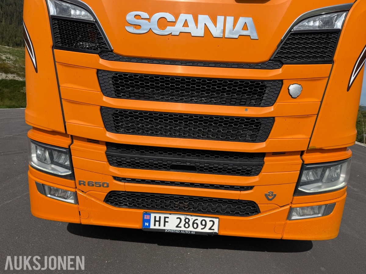 2020 Scania R 650 Tankbil med 2009 Jilko P3T28 Tankslepvogn