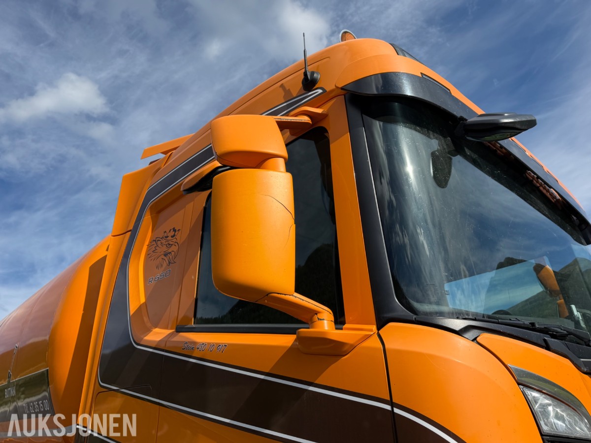 2020 Scania R 650 Tankbil med 2009 Jilko P3T28 Tankslepvogn