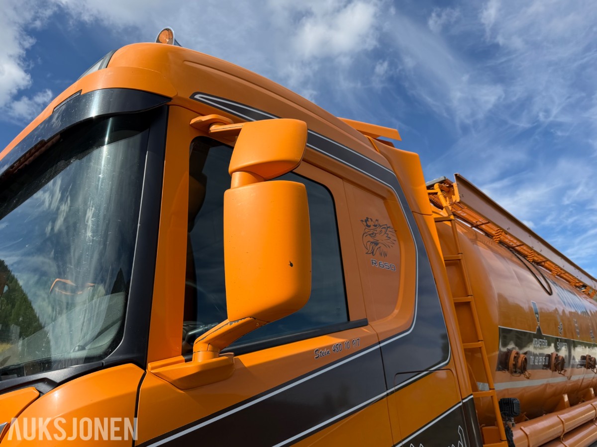 2020 Scania R 650 Tankbil med 2009 Jilko P3T28 Tankslepvogn