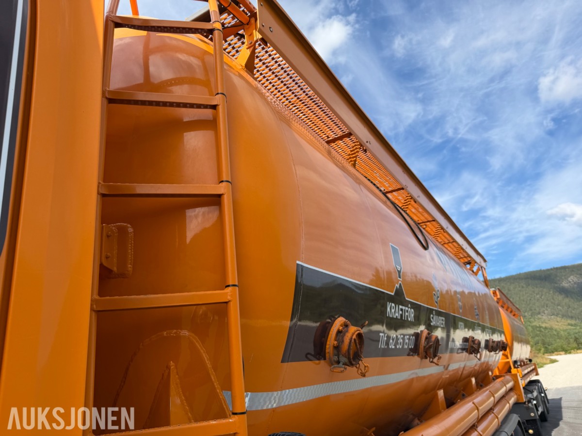 2020 Scania R 650 Tankbil med 2009 Jilko P3T28 Tankslepvogn