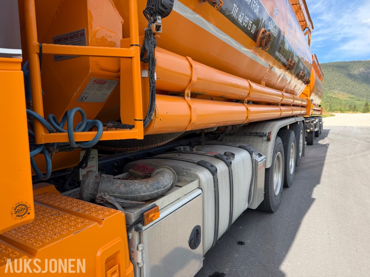 2020 Scania R 650 Tankbil med 2009 Jilko P3T28 Tankslepvogn
