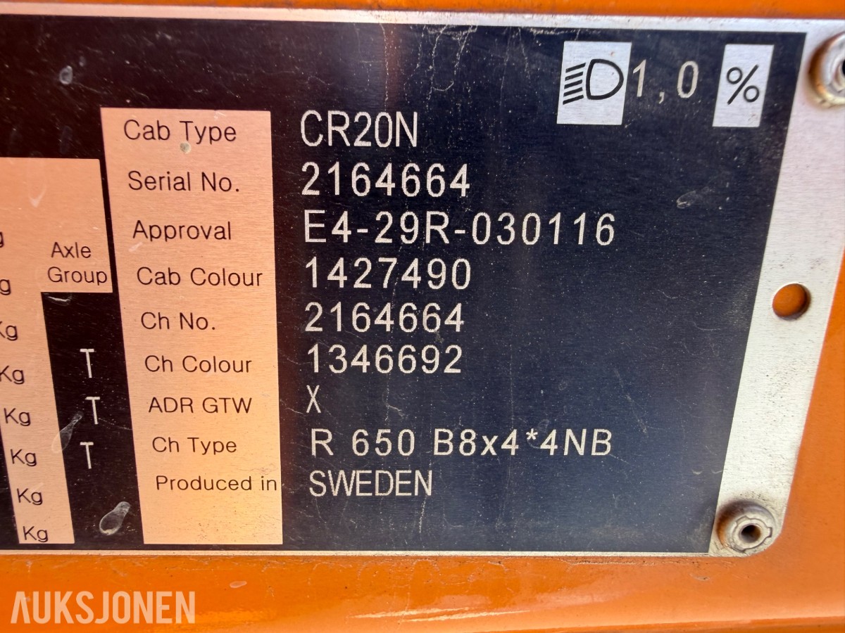 2020 Scania R 650 Tankbil med 2009 Jilko P3T28 Tankslepvogn