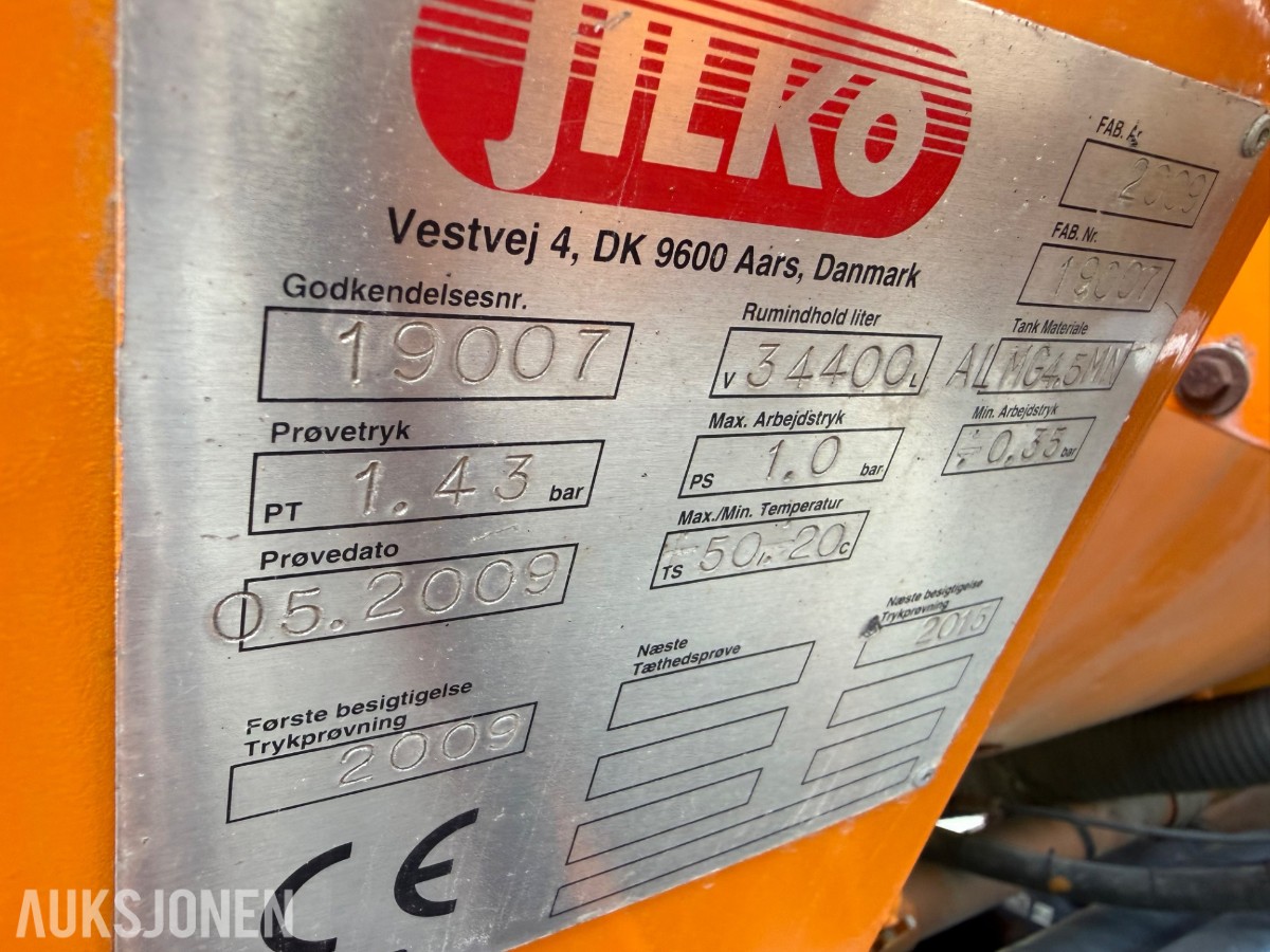 2020 Scania R 650 Tankbil med 2009 Jilko P3T28 Tankslepvogn