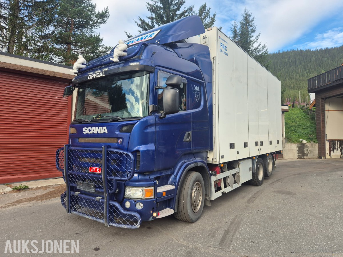 2008 mod. Scania R560 Chassis. Rep.Objekt / Delebil
