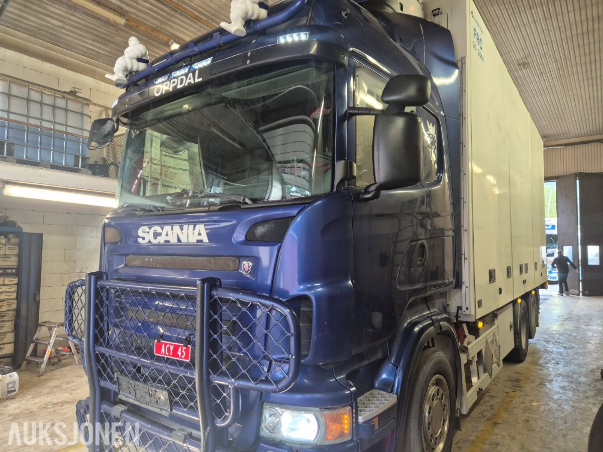 2008 mod. Scania R560 Chassis. Rep.Objekt / Delebil